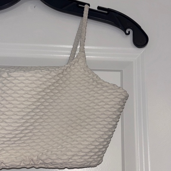 Booty by Brabants Croco Skin Bralette in French Vanilla - Picture 9 of 9